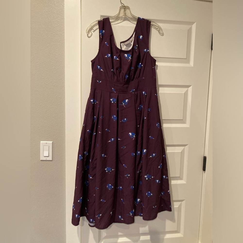 Eshakti Bird Print Dress